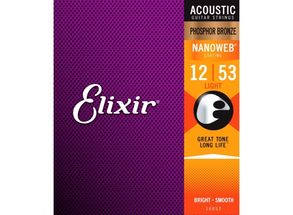 Elixir Nanoweb Light Phosphor Bronze Elixir Nanoweb Light Phosphor Bronze
